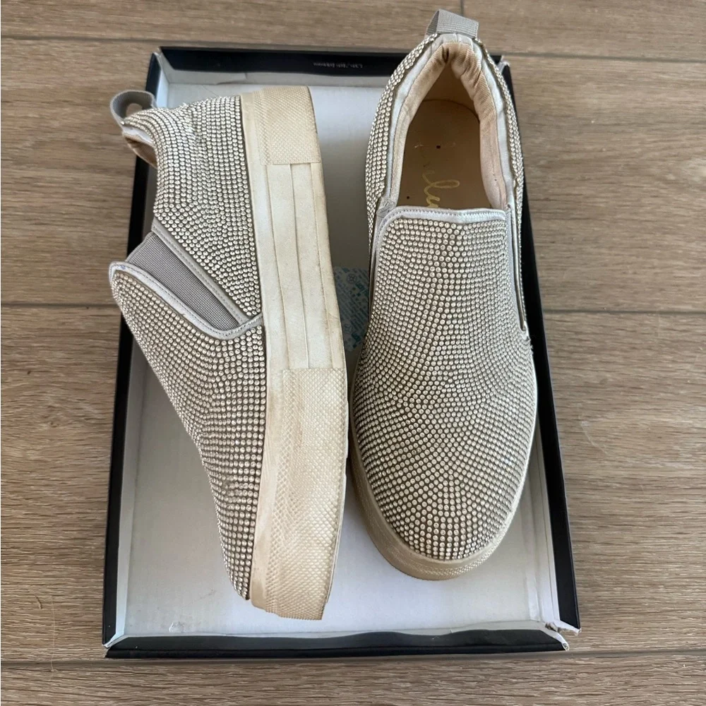 Lulus Rhinestone Sneakers - Picture 3 of 5